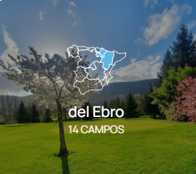Los campos más sellados de la Ruta del Ebro'